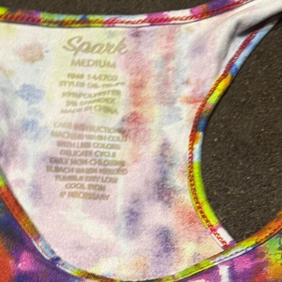 Women's Stretchy Body Tie-Dye Dress - Picture 2 of 3